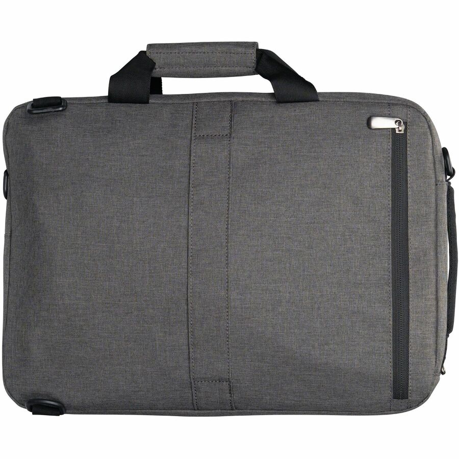 Rear Image for Targus Hybrid TBT94304GL Carrying Case (Backpack/Briefcase) for 15" to 16" Notebook - Gray - TAA Compliant