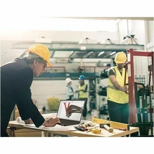 Life-Style Image for Lenovo ThinkPad P14s Gen 6 21QT0068US 14.5" Touchscreen Mobile Workstation - WUXGA - 60 Hz - Intel Core Ultra 5 235H - 16 GB - 512 GB SSD - English Keyboard - Black