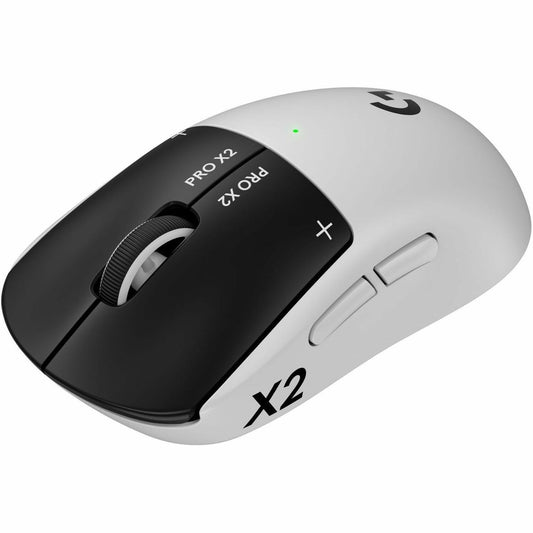 Main Image for Logitech PRO X2 SUPERSTRIKE LIGHTSPEED Wireless Gaming Mouse, Ultra-Fast Performance, Customizable Click Haptics, USB-C charging