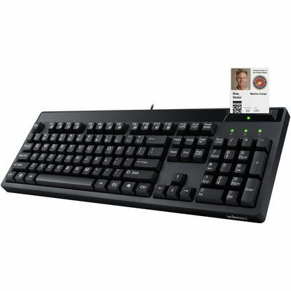 Alternate-Image7 Image for Adesso EasyTouch-130SB Desktop Mechanical Keyboard with Smart Card Reader