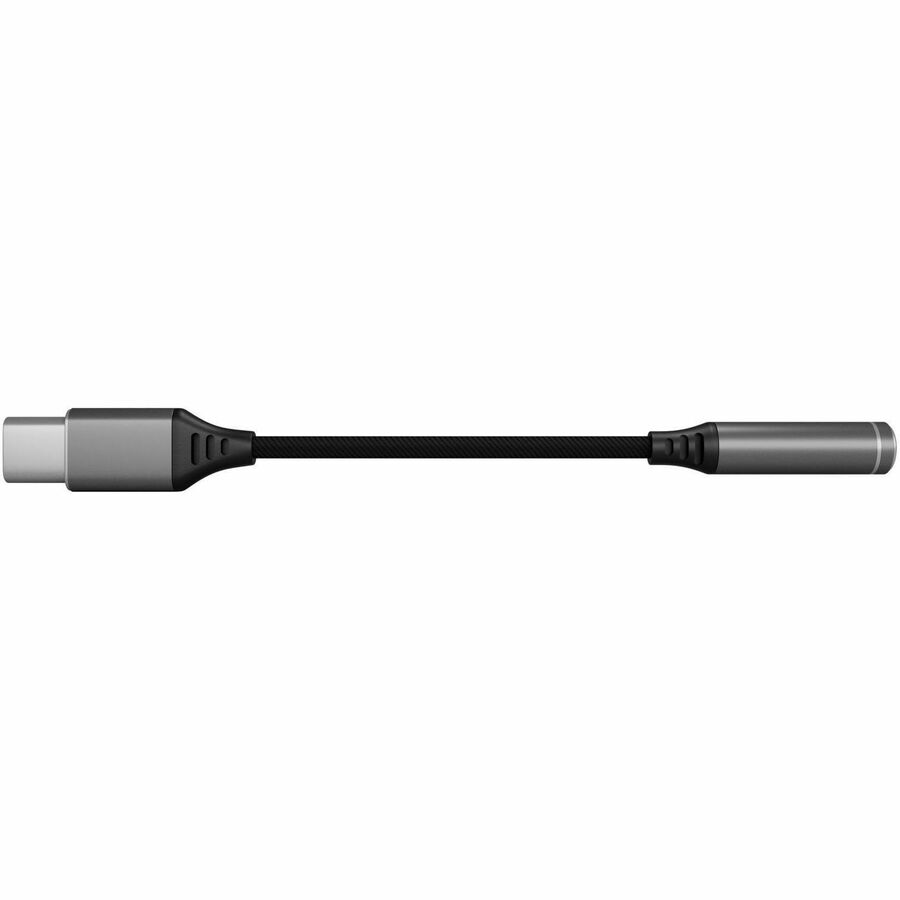 Alternate-Image2 Image for MAXCases Headset Adapter 3.5mm plug to USB-C Connector (Black)