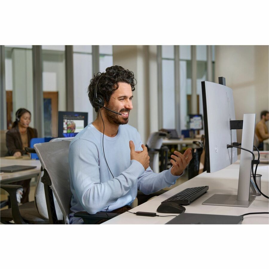 Alternate-Image4 Image for Poly Mission 425 Stereo USB Wired Headset (Bulk) (C01B6A6)