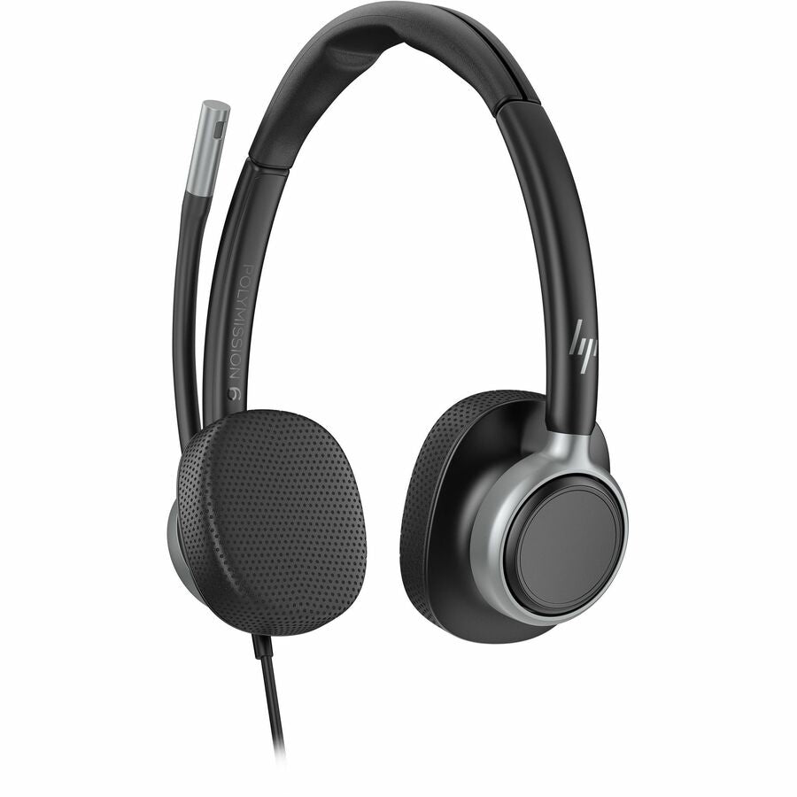 Left Image for Poly Mission 625 Stereo USB Wired Headset (C01C6AA)