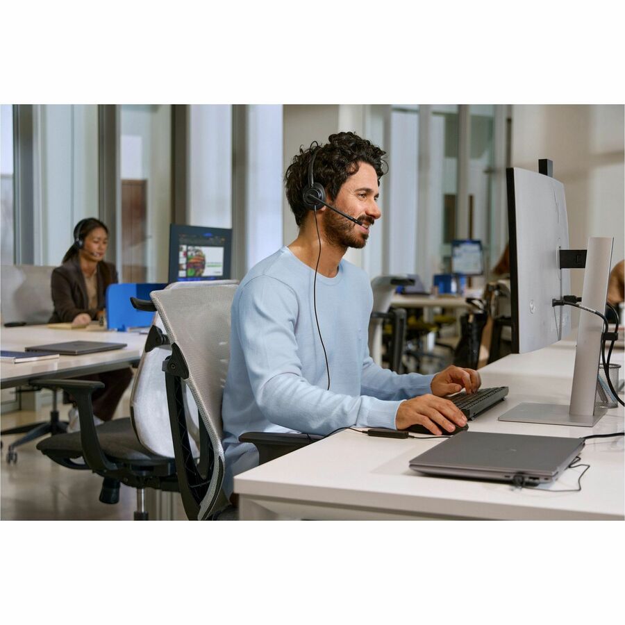 Alternate-Image6 Image for Poly Mission 425 Stereo USB Wired Headset Classic (Bulk) (C01B3A6)