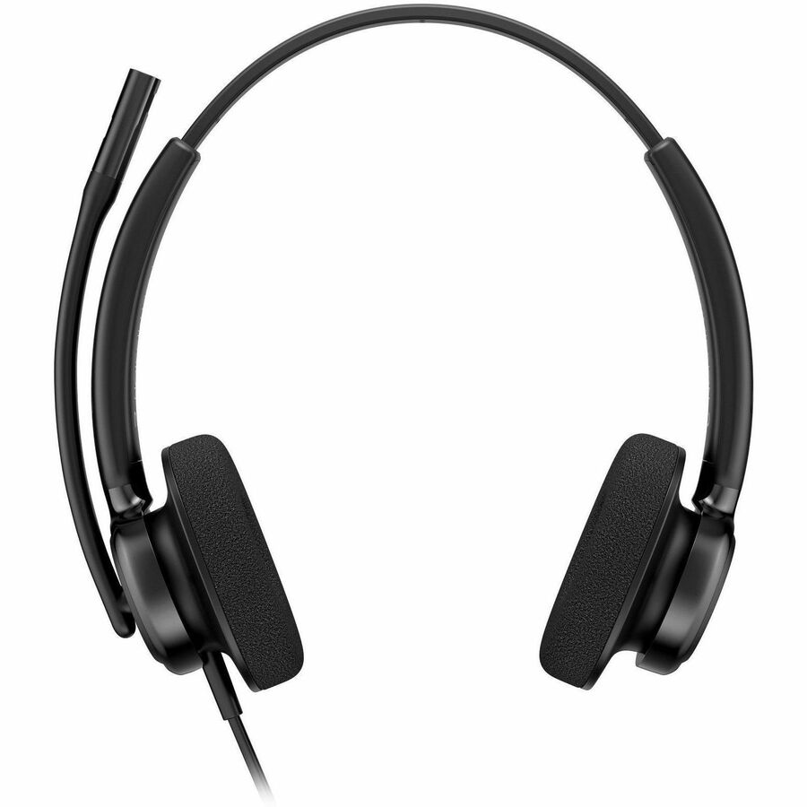 Front Image for Poly Mission 425 Stereo USB Wired Headset Classic (Bulk) (C01B3A6)