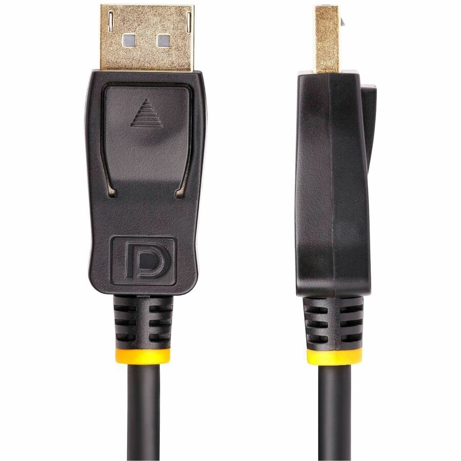 Alternate-Image1 Image for StarTech 15ft DisplayPort to HDMI Adapter Cable, 4K 60Hz with HDR, DP to HDMI 2.0b Cable, Active Video Converter