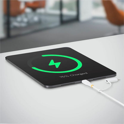 Alternate-Image3 Image for StarTech 1m (3.3ft) 2-in-1 Rugged USB-C Charging Cable with Lightning Adapter, 30W/60W, Apple MFi Certified Braided USB C Charger Cord