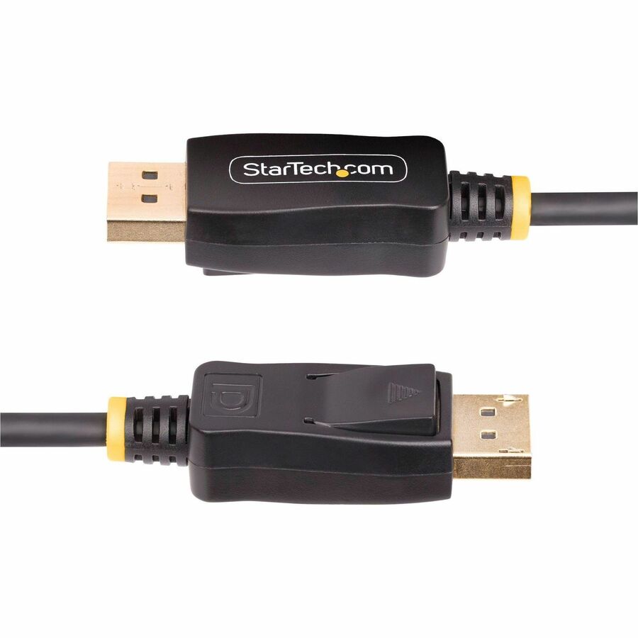Alternate-Image3 Image for StarTech 12ft DisplayPort to HDMI Adapter Cable, 4K 60Hz with HDR, DP to HDMI 2.0b Cable, Active Video Converter