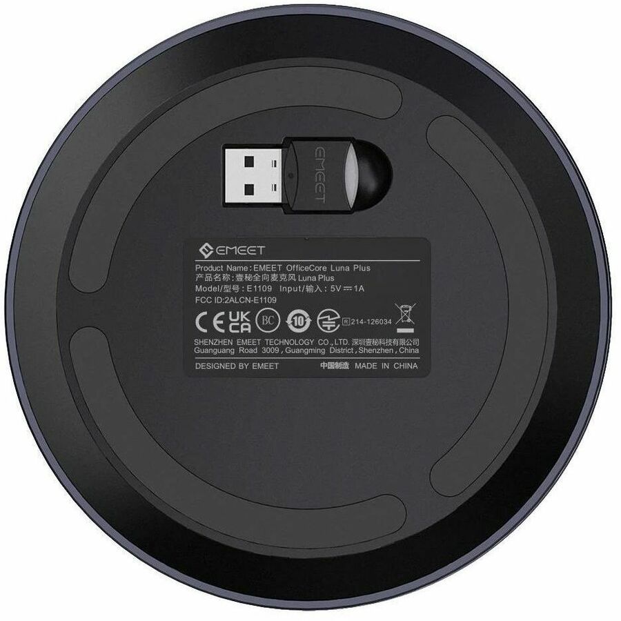Rear Image for OfficeCore Luna Plus Speakerphone