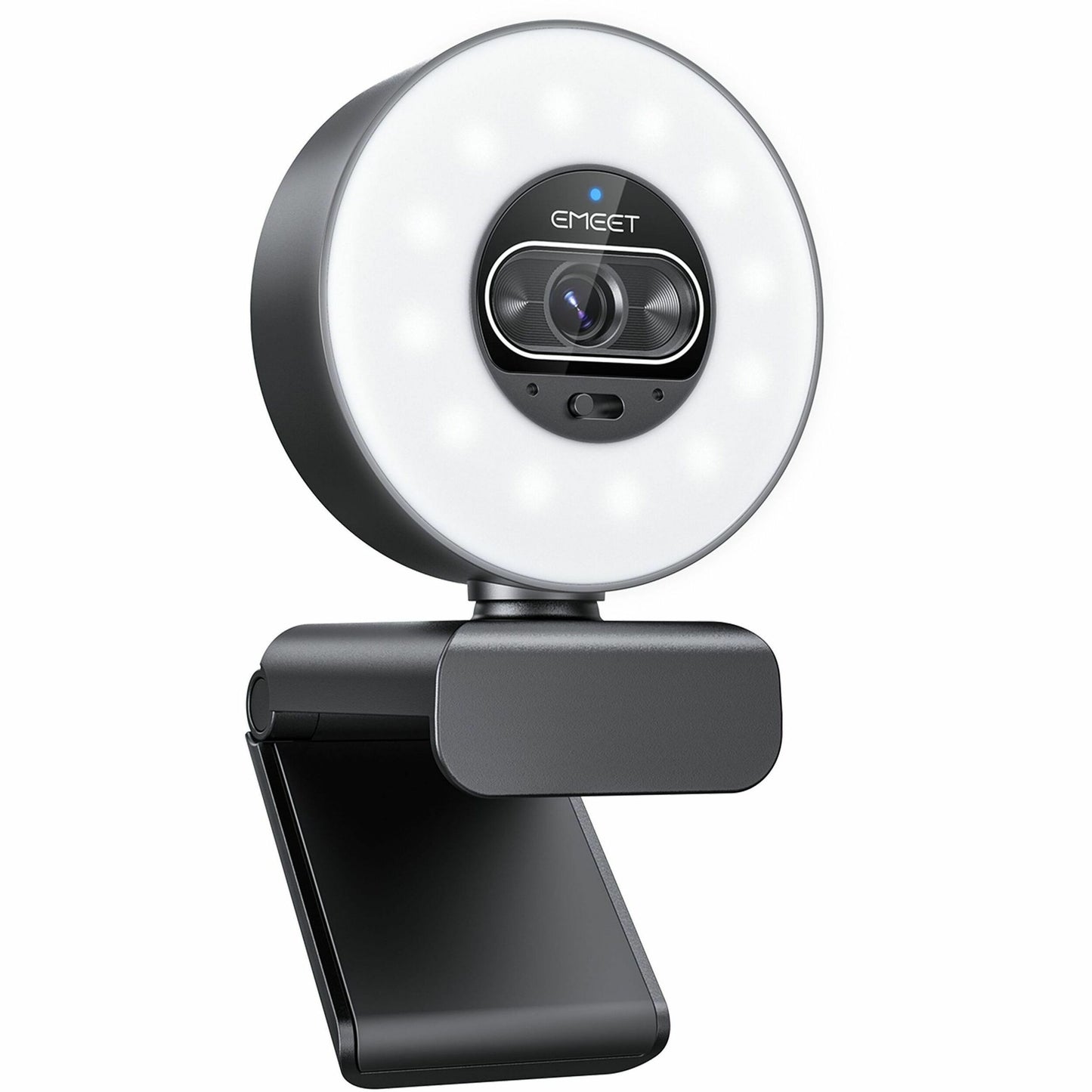 Main Image for EMEET S600 Light 4K StreamCam with 1/2" Sensor, 0.2S PDAF, 2 Mics, Ring Light with Dial Control, 4 Lighting Modes with App Control