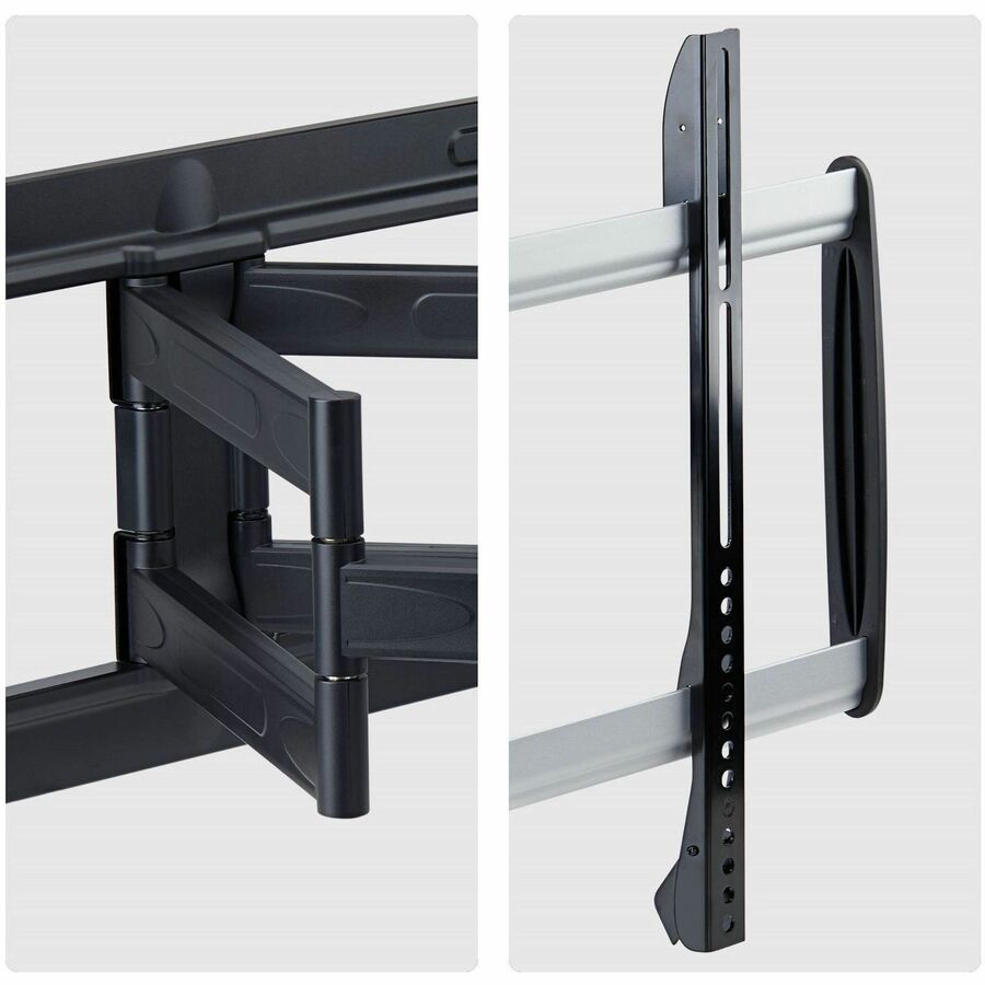 Alternate-Image3 Image for StarTech Ultra-Slim Articulating TV Wall Mount for up to 65inch and 99lb/45Kg Flat Screens, VESA 600x400, TAA Low-Profile Bracket