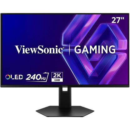 Main Image for ViewSonic VX2738-2K-OLED 27 Inch 1440p Gaming Monitor, OLED Display with 240Hz and 0.03ms for Smooth Gameplay, FreeSync Premium, Eye Care Technology, Advanced Ergonomics, HDMI, and DisplayPort