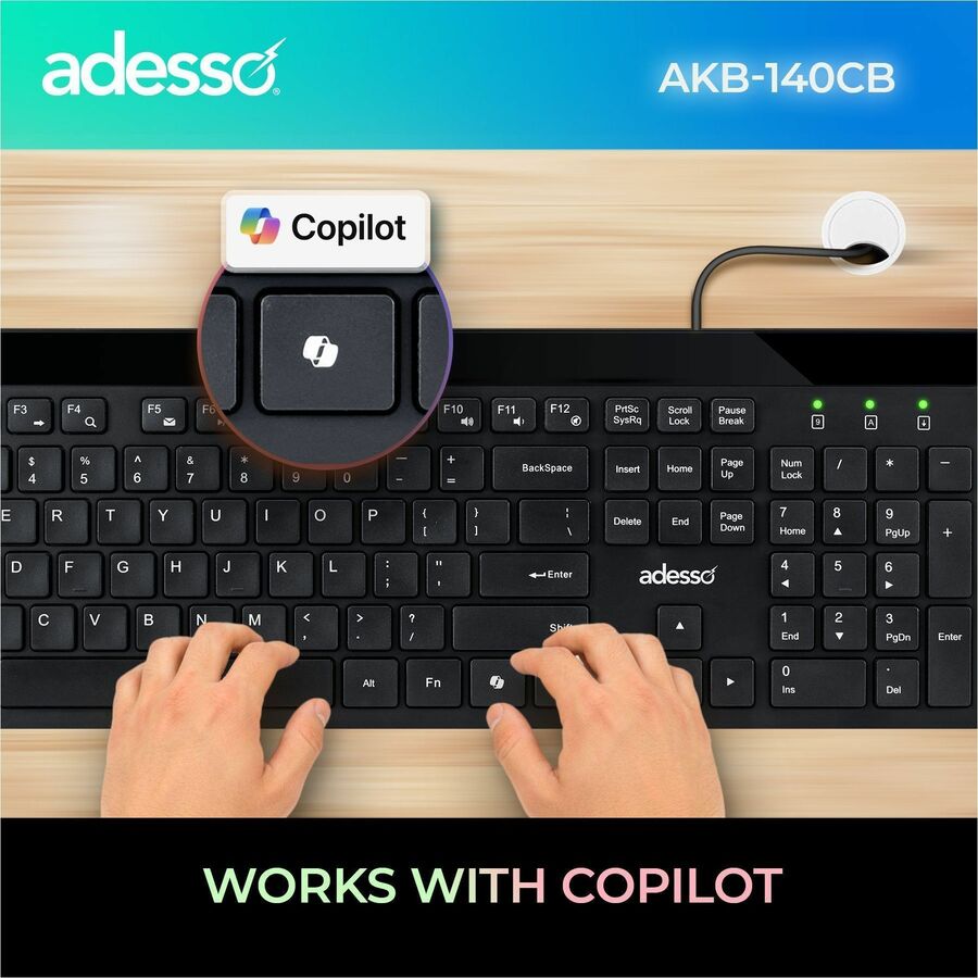 Alternate-Image1 Image for Adesso AKB-140CB Keyboard & Mouse