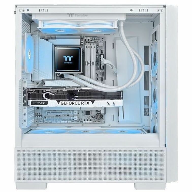 Alternate-Image6 Image for Thermaltake TH240 V3 ARGB Sync Snow Edition Cooling Fan/Radiator/Pump