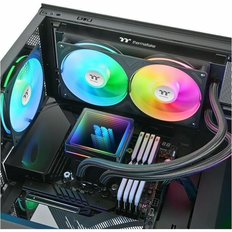 Alternate-Image7 Image for Thermaltake TH240 V3 ARGB Sync Cooling Fan/Radiator/Pump