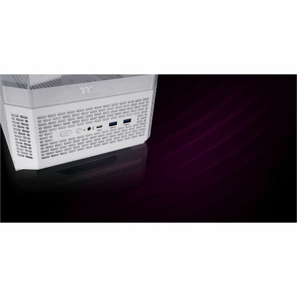 Alternate-Image7 Image for Thermaltake View 370 TG ARGB Snow Mid Tower Chassis