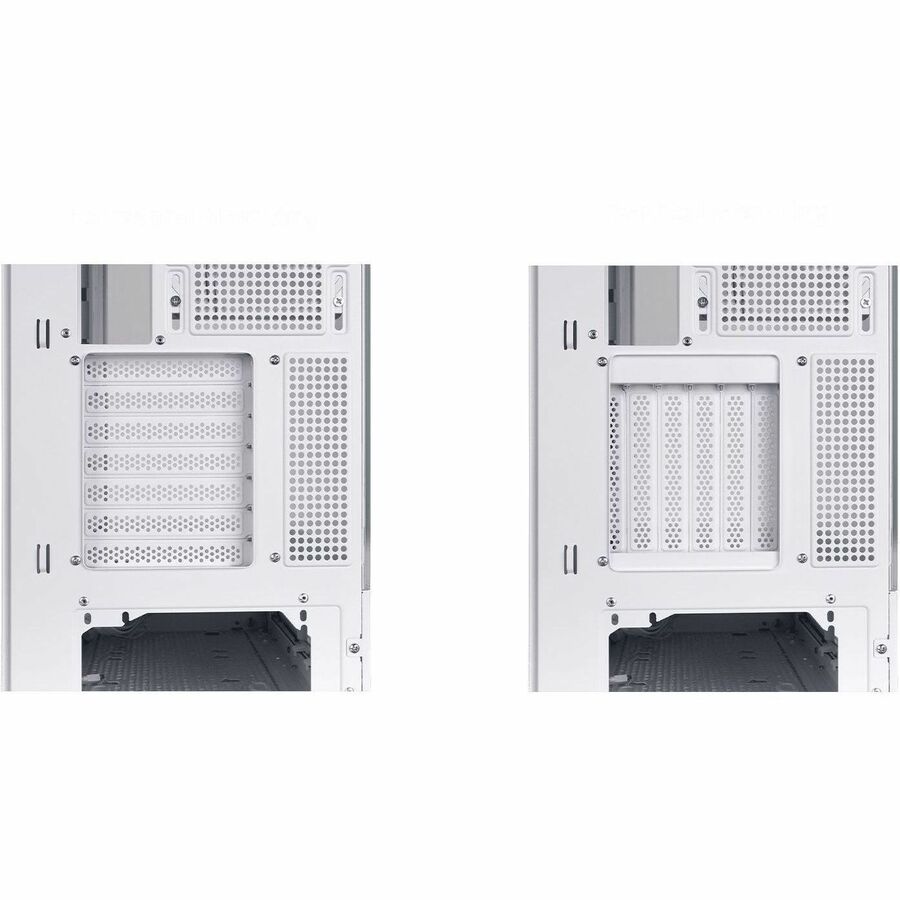 Alternate-Image8 Image for Thermaltake View 370 TG ARGB Snow Mid Tower Chassis