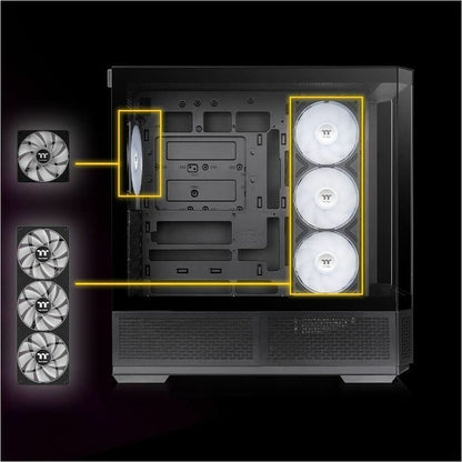 Alternate-Image7 Image for Thermaltake View 370 TG ARGB Mid Tower Chassis
