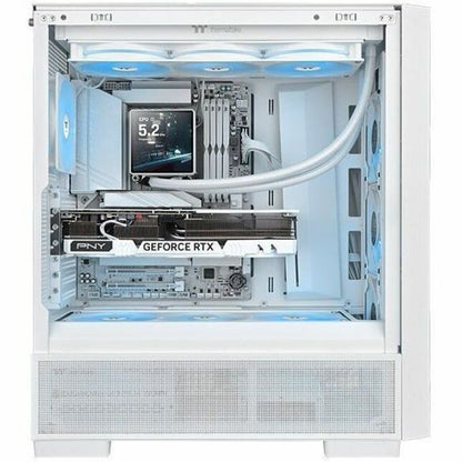 Alternate-Image5 Image for Thermaltake TH360 V3 Ultra ARGB Sync Snow Edition Cooling Fan/Radiator/Water Block/Pump