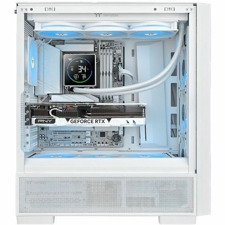 Alternate-Image5 Image for Thermaltake TH360-S V3 ARGB Sync Snow Edition Cooling Fan/Radiator/Water Block/Pump
