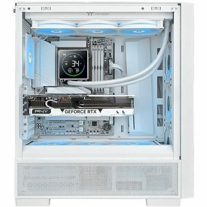 Alternate-Image5 Image for Thermaltake TH360-S V3 ARGB Sync Snow Edition Cooling Fan/Radiator/Water Block/Pump