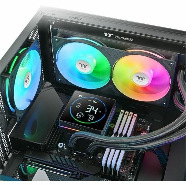 Alternate-Image4 Image for Thermaltake TH240-S V3 ARGB Sync Cooling Fan/Radiator/Water Block/Pump