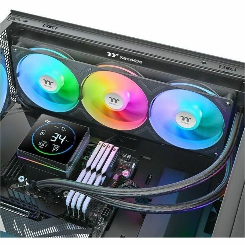 Alternate-Image3 Image for Thermaltake TH360-S V3 ARGB Sync Cooling Fan/Radiator/Water Block/Pump