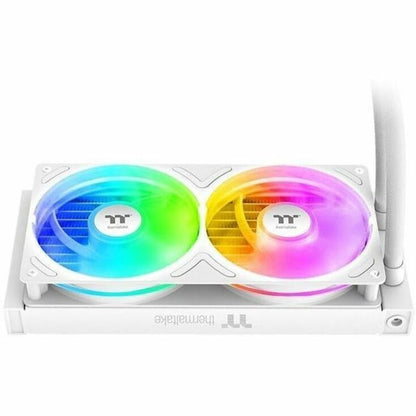 Alternate-Image1 Image for Thermaltake TH240-S V3 ARGB Sync Snow Edition Cooling Fan/Radiator/Water Block/Pump