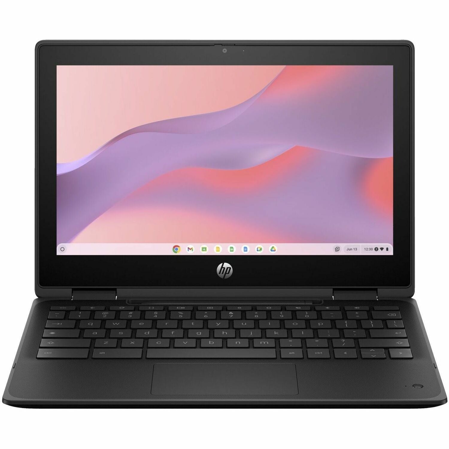 Main Image for HP Fortis Flip G1m 11.6" Touchscreen Convertible 2 in 1 Chromebook - HD - 60 Hz - Octa-core (ARM Cortex A76 + Cortex A55) - 4 GB - 32 GB Flash Memory - English Keyboard - Jet Black