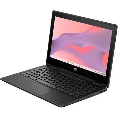 Alternate-Image2 Image for HP Fortis Flip G1m 11.6" Touchscreen Convertible 2 in 1 Chromebook - HD - 60 Hz - Octa-core (ARM Cortex A76 + Cortex A55) - 4 GB - 32 GB Flash Memory - English Keyboard - Jet Black