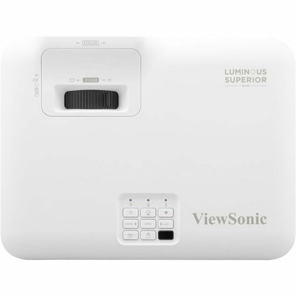 Top Image for ViewSonic LSD400W 4000 Lumens WXGA Laser Projector, Maintenance-Free for Smooth Office Productivity, 1.1x Optical Zoom, H/V Keystone, and 360-Degree Projection for Flexible Setup, Dual HDMI