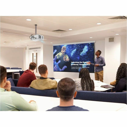 Alternate-Image1 Image for ViewSonic LSD400W 4000 Lumens WXGA Laser Projector, Maintenance-Free for Smooth Office Productivity, 1.1x Optical Zoom, H/V Keystone, and 360-Degree Projection for Flexible Setup, Dual HDMI