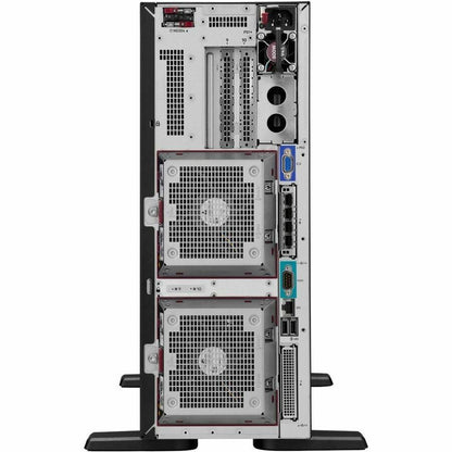 Rear Image for HPE ProLiant Compute ML350 Gen12 4U Tower Server - 1 x Intel Xeon 6505P 2.20 GHz - 32 GB RAM - 16 TB HDD - (2 x 8TB) HDD Configuration - Serial ATA/600, 12Gb/s SAS, NVMe Controller