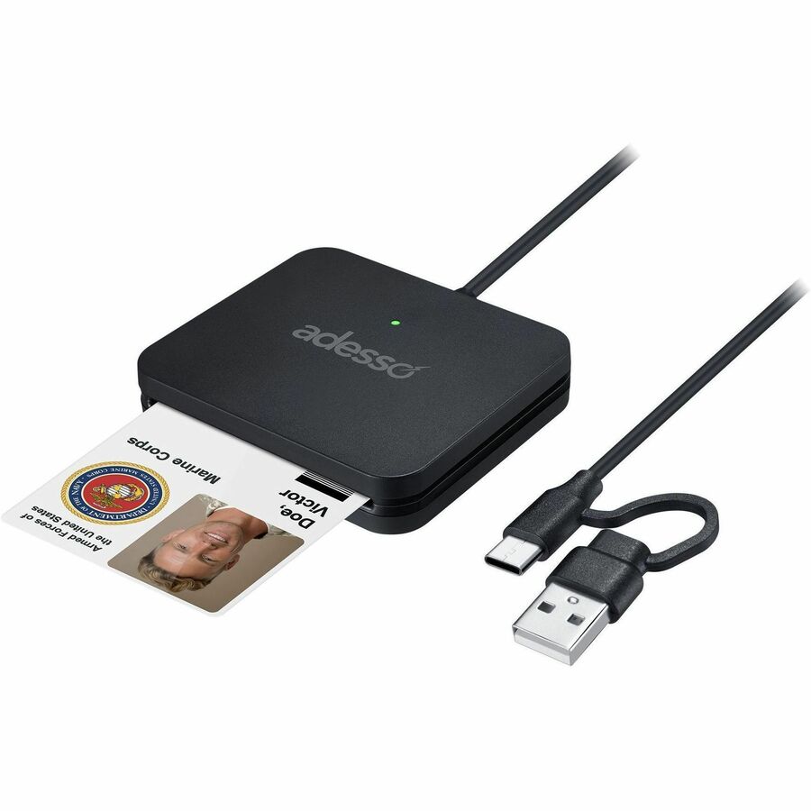 Alternate-Image1 Image for Adesso SCR-400 Smart Card Reader