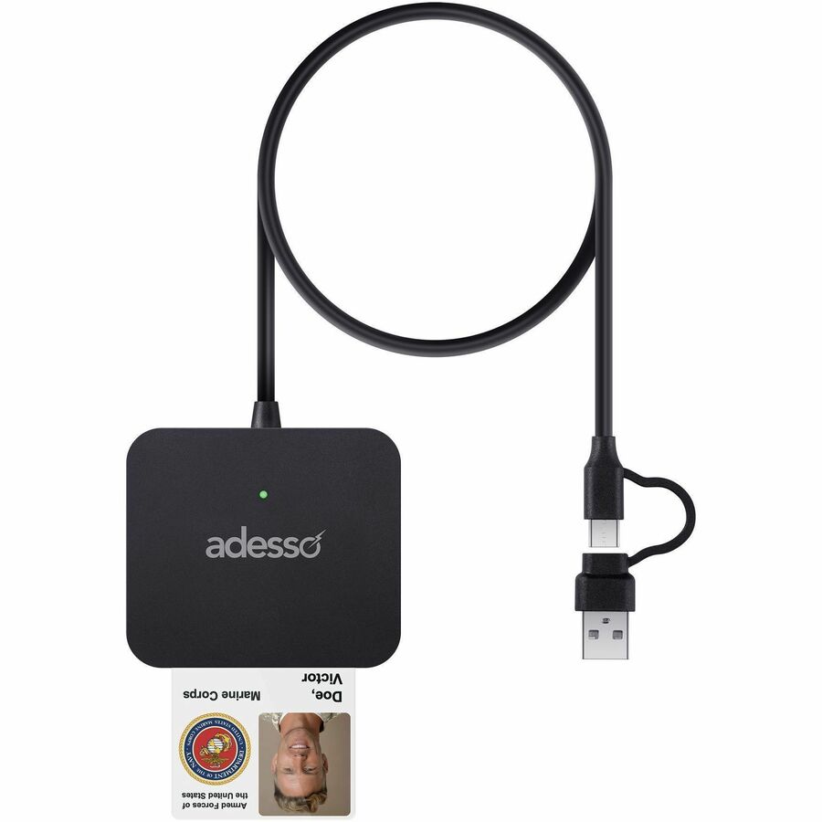 Alternate-Image3 Image for Adesso SCR-400 Smart Card Reader