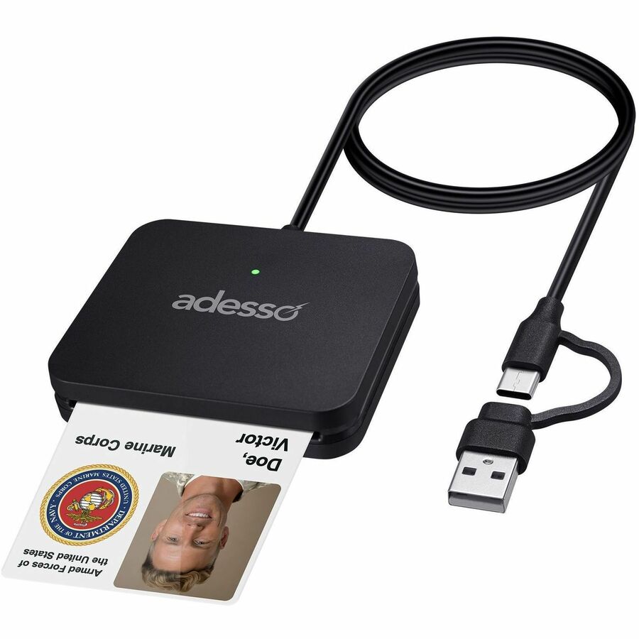 Alternate-Image4 Image for Adesso SCR-400 Smart Card Reader