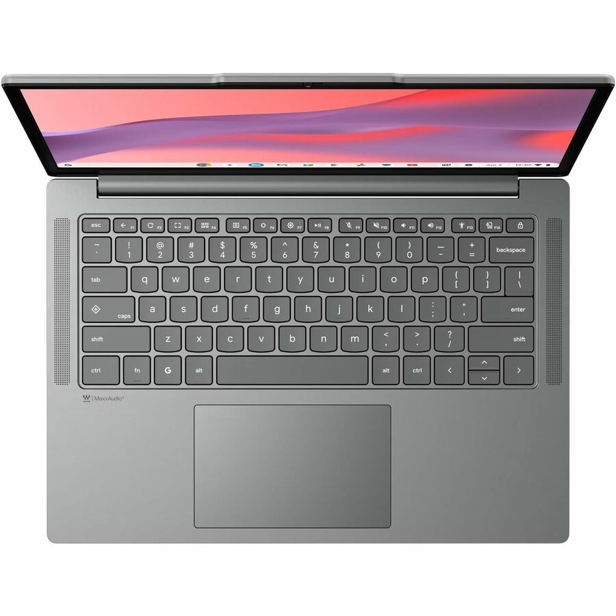 Alternate-Image1 Image for Lenovo Chromebook 14M8911 83SY0004US 14" Touchscreen Chromebook - WUXGA - 60 Hz - MediaTek 540 - 4 GB - 64 GB Flash Memory - English (US) Keyboard - Luna Gray