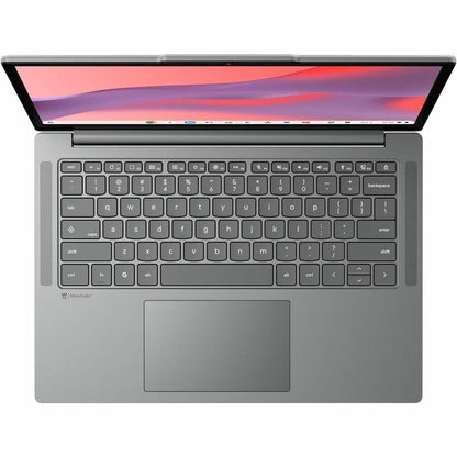 Alternate-Image1 Image for Lenovo Chromebook 14M8911 83SY0004US 14" Touchscreen Chromebook - WUXGA - 60 Hz - MediaTek 540 - 4 GB - 64 GB Flash Memory - English (US) Keyboard - Luna Gray