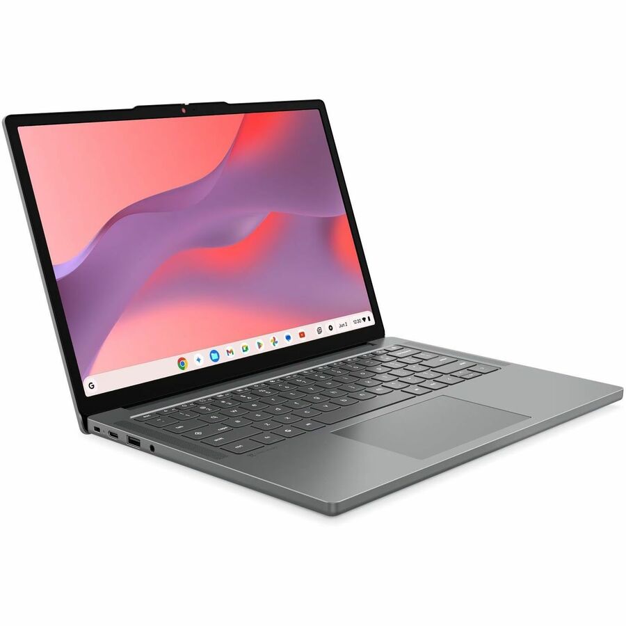 Alternate-Image3 Image for Lenovo Chromebook 14M8911 83SY0004US 14" Touchscreen Chromebook - WUXGA - 60 Hz - MediaTek 540 - 4 GB - 64 GB Flash Memory - English (US) Keyboard - Luna Gray