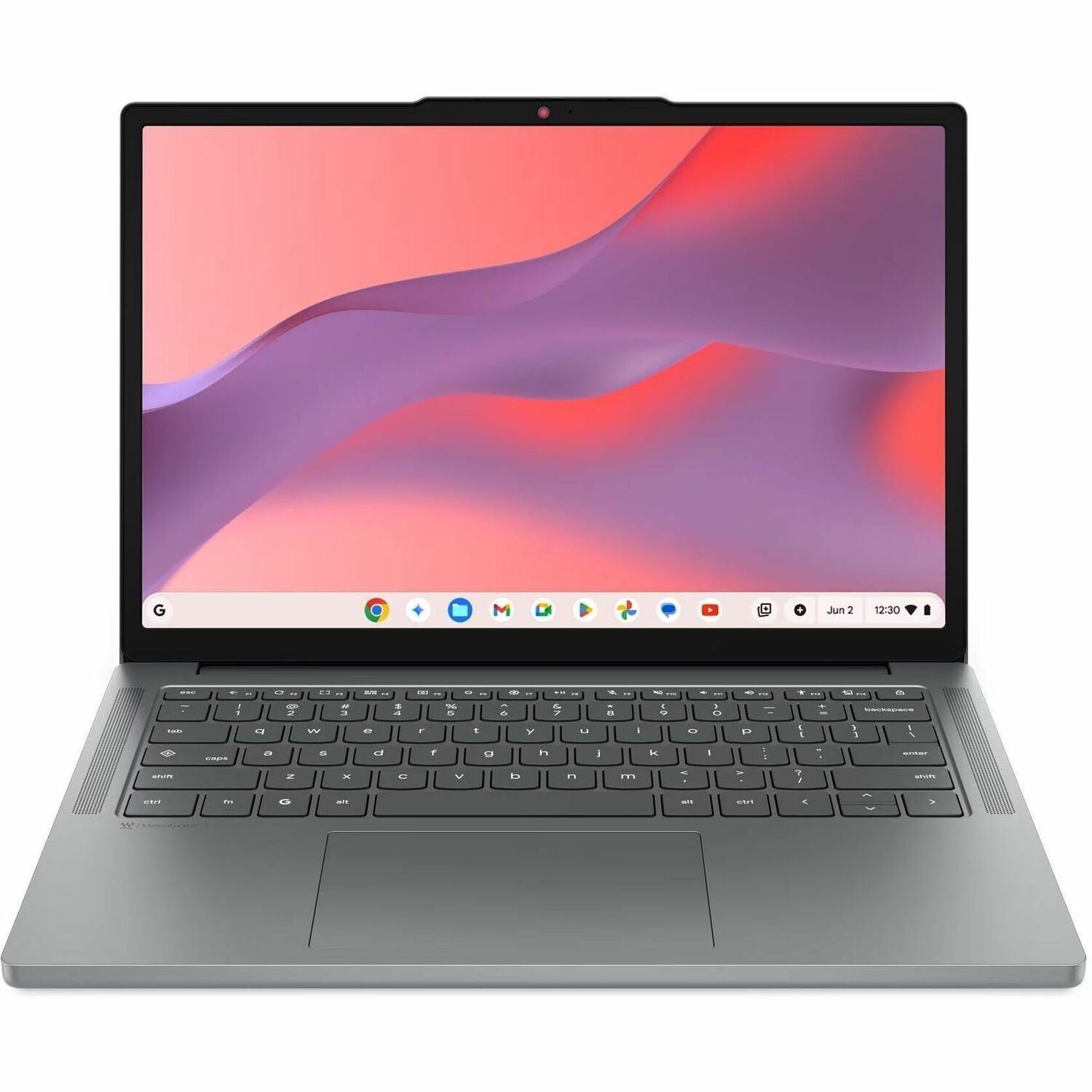 Main Image for Lenovo Chromebook 14M8911 83SY0004US 14" Touchscreen Chromebook - WUXGA - 60 Hz - MediaTek 540 - 4 GB - 64 GB Flash Memory - English (US) Keyboard - Luna Gray