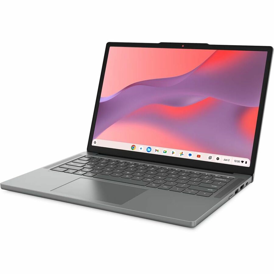 Alternate-Image4 Image for Lenovo Chromebook 14M8911 83SY0004US 14" Touchscreen Chromebook - WUXGA - 60 Hz - MediaTek 540 - 4 GB - 64 GB Flash Memory - English (US) Keyboard - Luna Gray