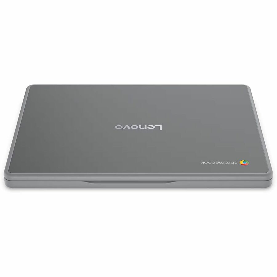 Front Image for Lenovo Chromebook 100e Gen 5 M89 83T60007US 11.6" Touchscreen Chromebook - HD - 60 Hz - MediaTek - 4 GB - 64 GB Flash Memory - English (US) Keyboard - Luna Gray