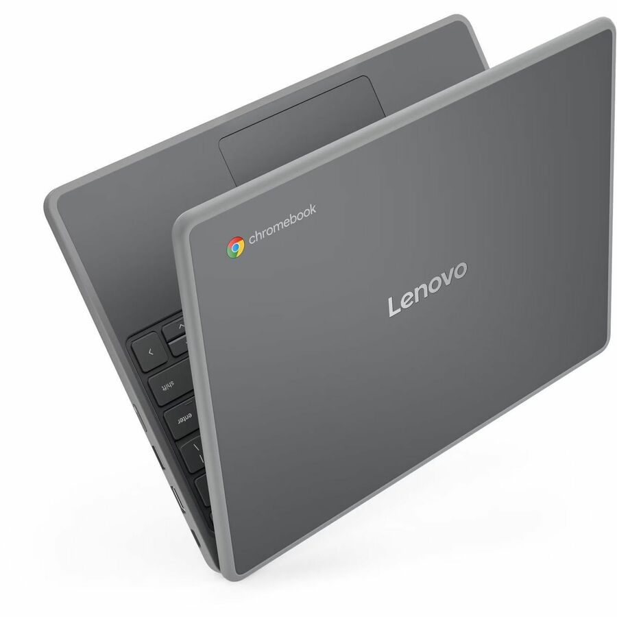 Alternate-Image1 Image for Lenovo Chromebook 100e Gen 5 M89 83T60007US 11.6" Touchscreen Chromebook - HD - 60 Hz - MediaTek - 4 GB - 64 GB Flash Memory - English (US) Keyboard - Luna Gray
