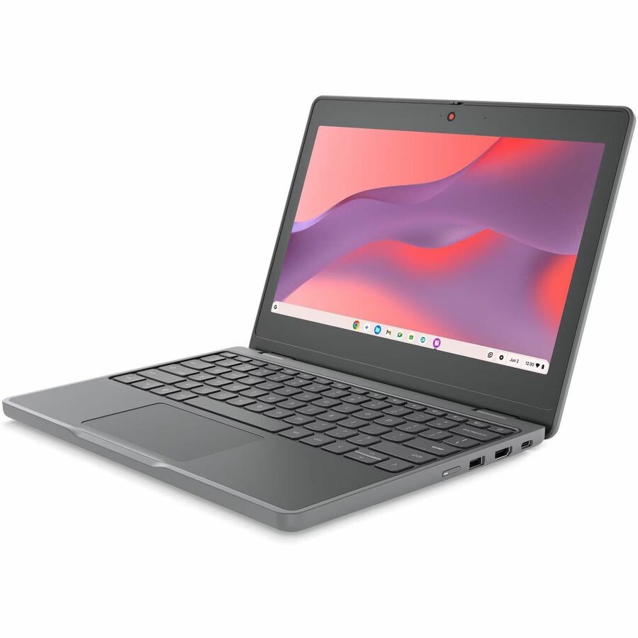 Alternate-Image2 Image for Lenovo Chromebook 100e Gen 5 M89 83T60007US 11.6" Touchscreen Chromebook - HD - 60 Hz - MediaTek - 4 GB - 64 GB Flash Memory - English (US) Keyboard - Luna Gray