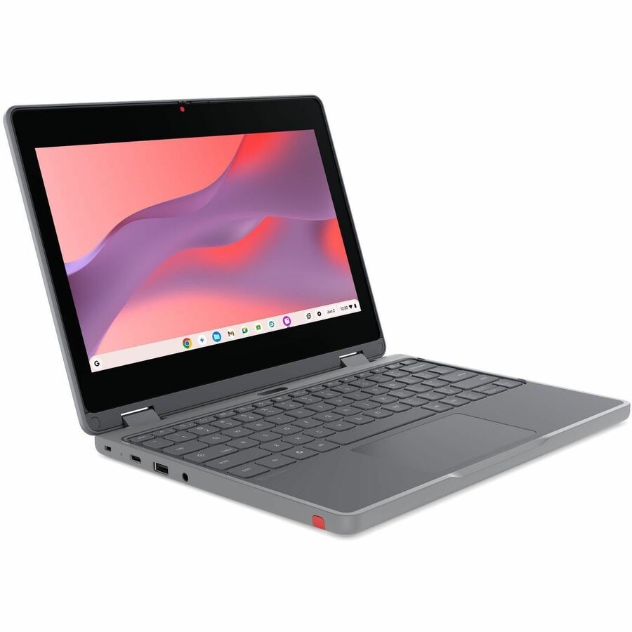Alternate-Image1 Image for Lenovo Chromebook 500e Gen 5 M89 83TA0005US 12.2" Touchscreen Convertible 2 in 1 Chromebook - WUXGA - 60 Hz - MediaTek - 4 GB - 64 GB Flash Memory - English (US) Keyboard - Luna Gray