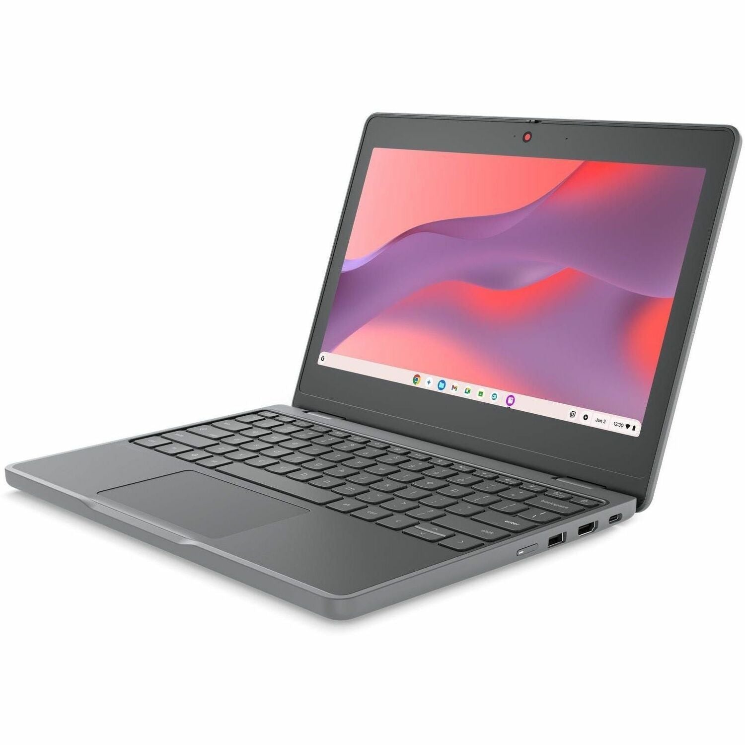 Main Image for Lenovo Chromebook 100e Gen 5 M89 83T60009US 11.6" Chromebook - HD - 60 Hz - MediaTek - 8 GB - 64 GB Flash Memory - English (US) Keyboard - Luna Gray