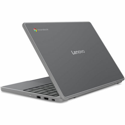 Rear Image for Lenovo Chromebook 100e Gen 5 M89 83T60009US 11.6" Chromebook - HD - 60 Hz - MediaTek - 8 GB - 64 GB Flash Memory - English (US) Keyboard - Luna Gray