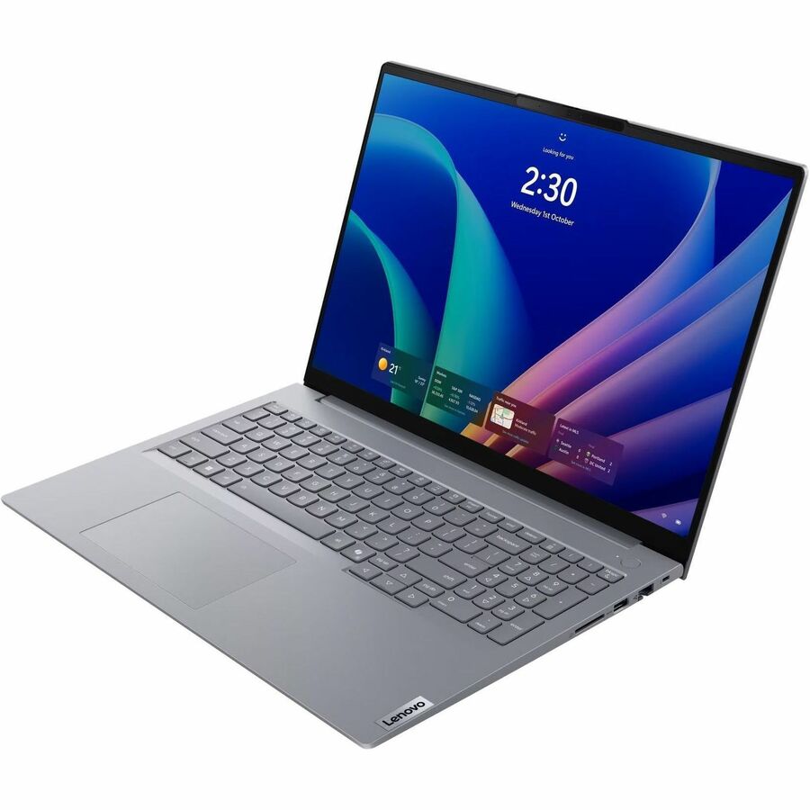 Alternate-Image2 Image for Lenovo ThinkBook 16 G9 IPL 21UR000CUS 16" Notebook - WUXGA - Intel Core Ultra 5 3rd Gen 325 - 16 GB - 512 GB PCI Express 4.0 SSD - English (US) Keyboard - Luna Gray