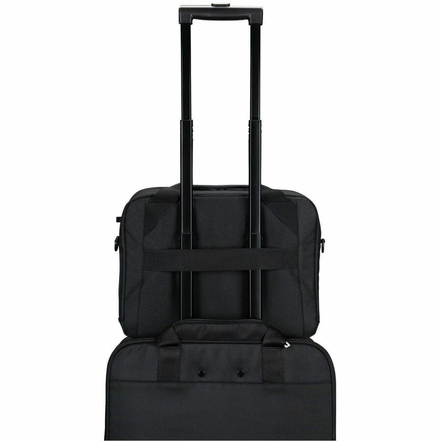 Alternate-Image2 Image for Targus Classic EcoSmart CN414GL Carrying Case (Briefcase) for 13" to 14" Notebook - Black - TAA Compliant