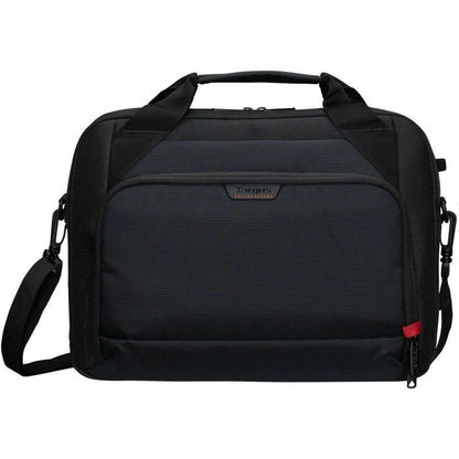 Front Image for Targus Classic EcoSmart CN414GL Carrying Case (Briefcase) for 13" to 14" Notebook - Black - TAA Compliant